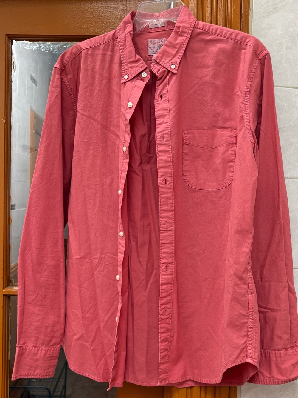 J.Crew Organic Cotton Oxford Shirt Large